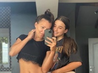 Alexandra Orviská s dcérou 