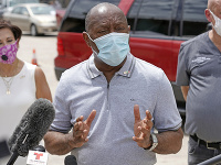 Starosta mesta Houston Sylvester Turner Starosta mesta Houston Sylvester Turner