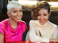 Jada Pinkett Smith so svojou mamou. Jada Pinkett Smith so svojou mamou.