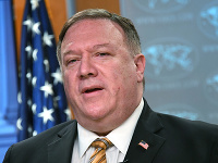 Americký minister zahraničných vecí Mike Pomepeo Americký minister zahraničných vecí Mike Pomepeo