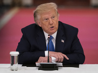 Americký prezident Donald Trump Americký prezident Donald Trump