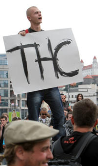 PROTEST: Za dekriminalizáciu marihuany