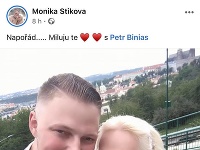 Monika Štiková sa vydala za 23-ročného Petra.