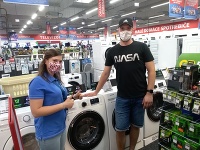 V Zlatých Moravciach vyhral Juraj spredu plnenú práčku Samsung 