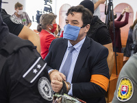 Ďalšie pojednávanie v prípade vraždy novinára Jána Kuciaka. Ďalšie pojednávanie v prípade vraždy novinára Jána Kuciaka.