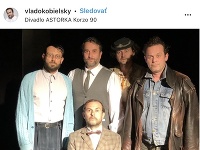Vladimír Kobielsky a jeho hereckí kolegovia