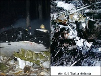 Oficiálna fotka z miesta (vľavo) a fotografia z vyšetrovacieho spisu Oficiálna fotka z miesta (vľavo) a fotografia z vyšetrovacieho spisu