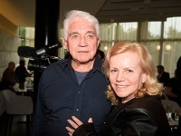 Jiří Krampol s milovanou Hankou
