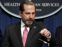Americký minister zdravotníctva Alex Azar Americký minister zdravotníctva Alex Azar