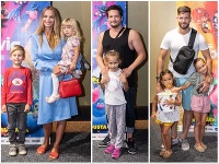 Známe tváre prišli do kina aj so svojimi deťmi. Známe tváre prišli do kina aj so svojimi deťmi.