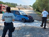 Príčinu nehody polícia vyšetruje Príčinu nehody polícia vyšetruje