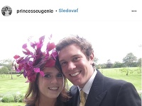 Princezná Eugenia je aktívna na instagrame