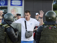 Protesty v Bielorusku pokračujú Protesty v Bielorusku pokračujú