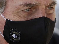 Brazílsky prezident Jair Bolsonaro Brazílsky prezident Jair Bolsonaro