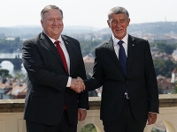 Andrej Babiš sa stretol s Mikeom Pompeom Andrej Babiš sa stretol s Mikeom Pompeom