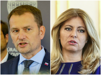 Igor Matovič a Zuzana Čaputová Igor Matovič a Zuzana Čaputová