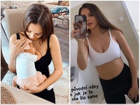 Monika Bagárová je už skoro 3 mesiace mamou malej Rumie. Monika Bagárová je už skoro 3 mesiace mamou malej Rumie.