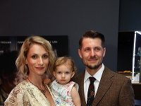 Juraj Loj s manželkou a dcékou