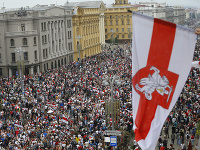 Protesty v Bielorusku. Protesty v Bielorusku.
