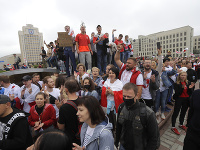 Protesty v Bielorusku. 