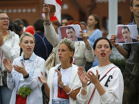 Protesty v Bielorusku. 