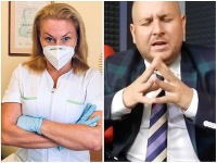 Martin Jakubec svojím videom vytočil všeobecnú lekárku Janu Bendovú. Martin Jakubec svojím videom vytočil všeobecnú lekárku Janu Bendovú.