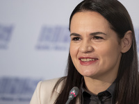 Bieloruská opozičná politička Sviatlana Cichanovská