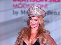 Andrea Verešová bola opäť hviezdou módnej šou.