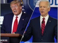 Donald Trump a Joe Biden Donald Trump a Joe Biden
