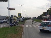 Na križovatke Račianskej ulice došlo k nehode, úsek je neprejazdný. Na križovatke Račianskej ulice došlo k nehode, úsek je neprejazdný.