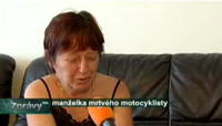 Manželka sa v rozhovore pre televíziu Prima nedokázala ubrániť slzám.
