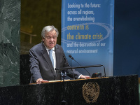 Generálny tajomník OSN António Guterres Generálny tajomník OSN António Guterres