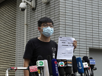 Aktivista Joshua Wong Aktivista Joshua Wong
