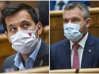 Juraj Šeliga a Peter Pellegrini Juraj Šeliga a Peter Pellegrini