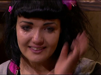 Eva Orolínová počas Farmy 2 Eva Orolínová počas Farmy 2