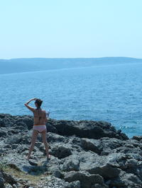 Zdenka bola s dovolenkou pri chorvátskom mori nadmieru spokojná. 