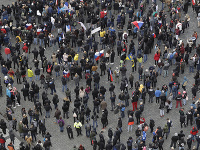 Demonštranti sa zhromaždili v Prahe na protest proti reštriktívnym opatreniam