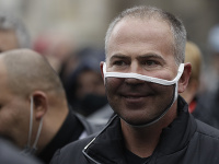 Demonštranti sa zhromaždili v Prahe na protest proti reštriktívnym opatreniam