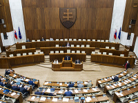 Na snímke 16. schôdza parlamentu v Bratislave v stredu 21. októbra 2020 Na snímke 16. schôdza parlamentu v Bratislave v stredu 21. októbra 2020