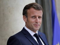 Francúzsky prezident Emmanuel Macron Francúzsky prezident Emmanuel Macron