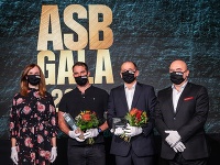 zľava: Dagmar Yoder, Deloitte Legal; Juraj Benetin; Milan Murcko; Peter Halász, JAGA