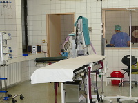 Na snímke oddelenie urológie počas sťahovania do pavilónu chirurgie Na snímke oddelenie urológie počas sťahovania do pavilónu chirurgie