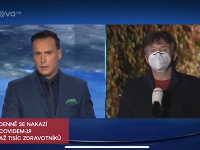 Moderátor Petr Suchoň na svoj skrat v Televíznych novinách doplatil. Moderátor Petr Suchoň na svoj skrat v Televíznych novinách doplatil.