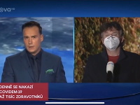 Moderátor Petr Suchoň na svoj skrat v Televíznych novinách doplatil.