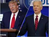 Donald Trump a Joe Biden Donald Trump a Joe Biden