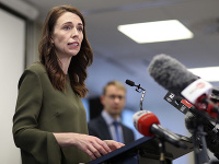Premiérka Jacinda Ardernová Premiérka Jacinda Ardernová