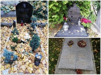 Hroby slávnych Slovákov boli počas dušičiek bez zapálenej sviečky a kvetov. Hroby slávnych Slovákov boli počas dušičiek bez zapálenej sviečky a kvetov.