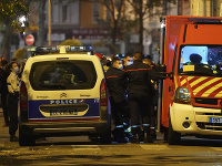 Francúzska polícia na mieste činu Francúzska polícia na mieste činu