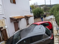Grécky ostrov Kréta zasiahli mohutné záplavy