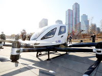 V Soule testovali drony, ktoré chcú použiť ako taxíky